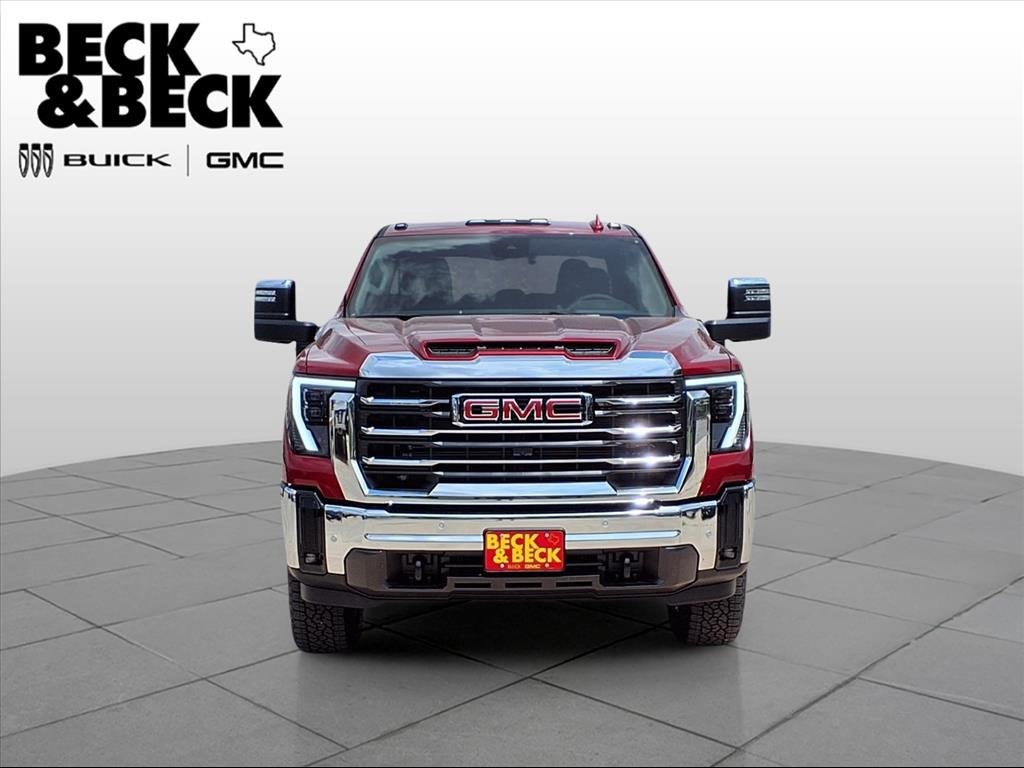 New 2025 Volcanic Red Tintcoat GMC SLT image 2