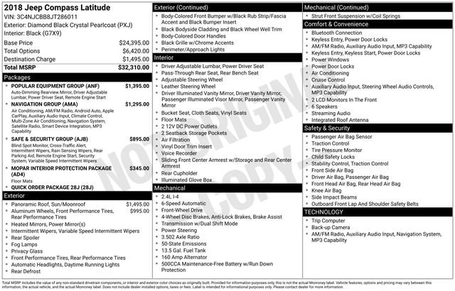 2018 Jeep Compass Latitude