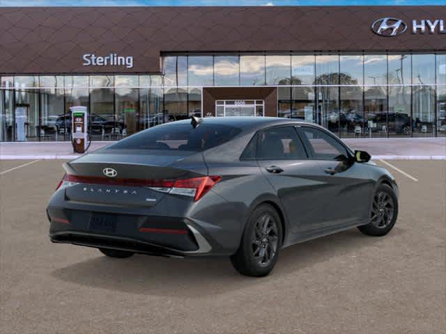 2026 Hyundai Elantra Hybrid Blue photo 3