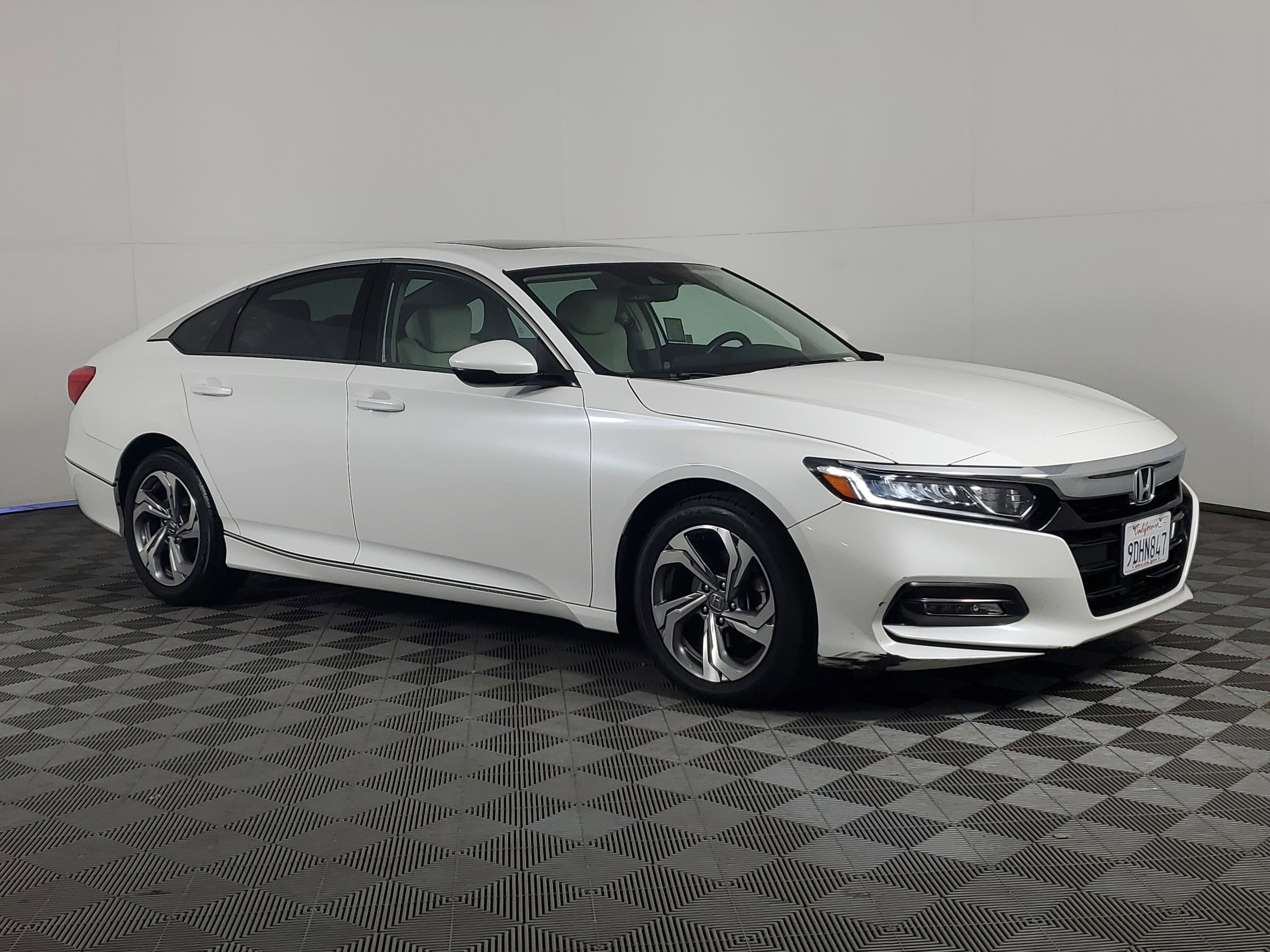 Used 2018 Honda Accord EX-L with VIN 1HGCV1F58JA094987 for sale in Monrovia, CA