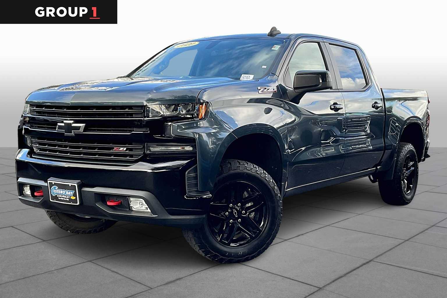 Pre-Owned 2020 Chevrolet Silverado 1500 LT Trail Boss Crew Cab