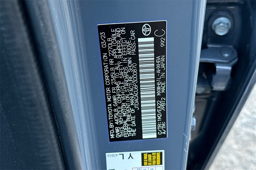 2023 Toyota Prius Prime XSE Premium photo 26