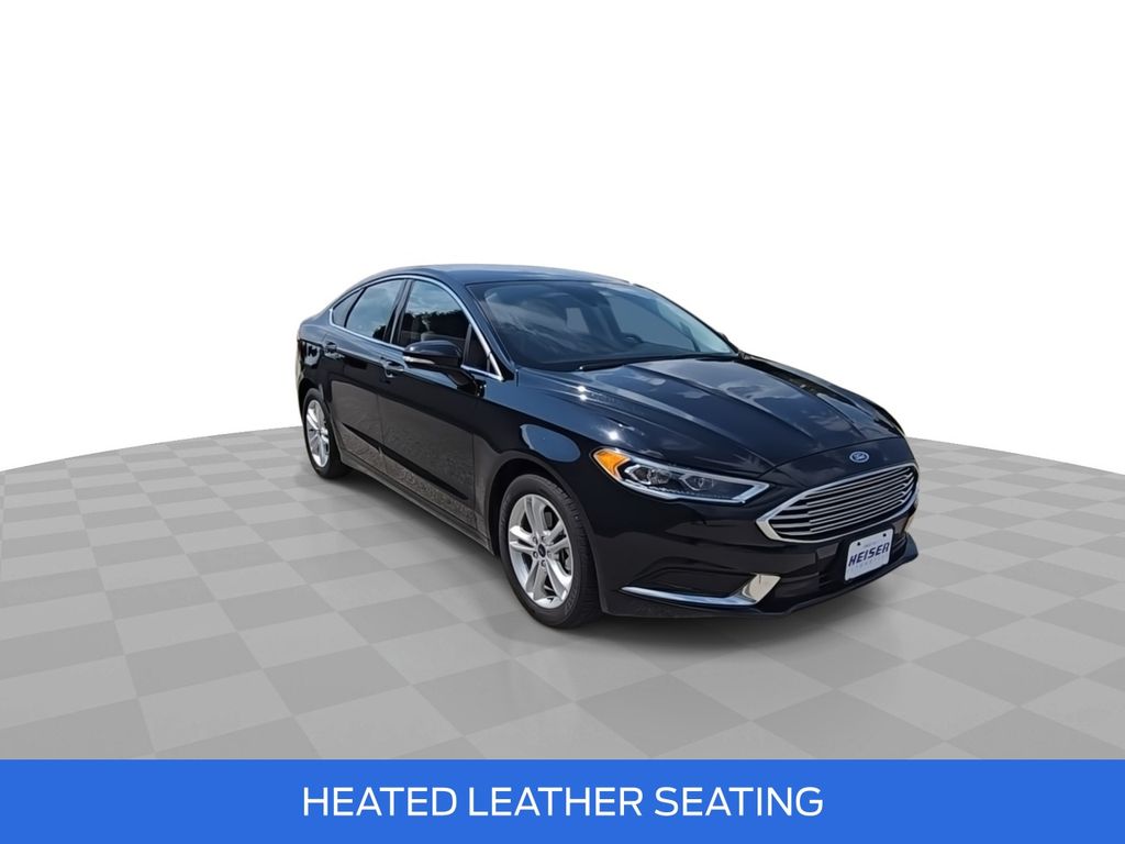 Certified 2018 Ford Fusion SE with VIN 3FA6P0HD9JR232374 for sale in Glendale, WI