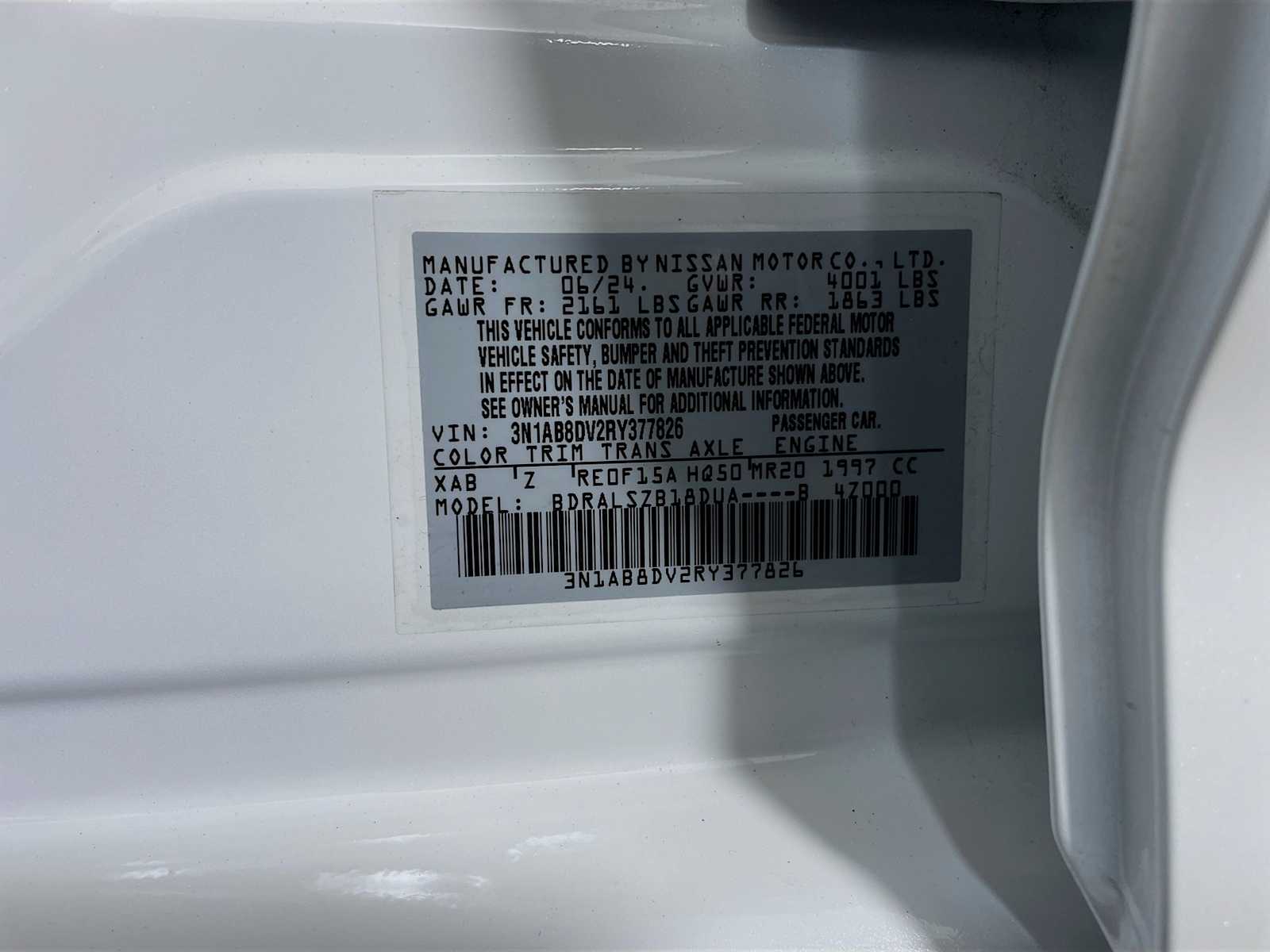 2024 Nissan Sentra SR photo 30
