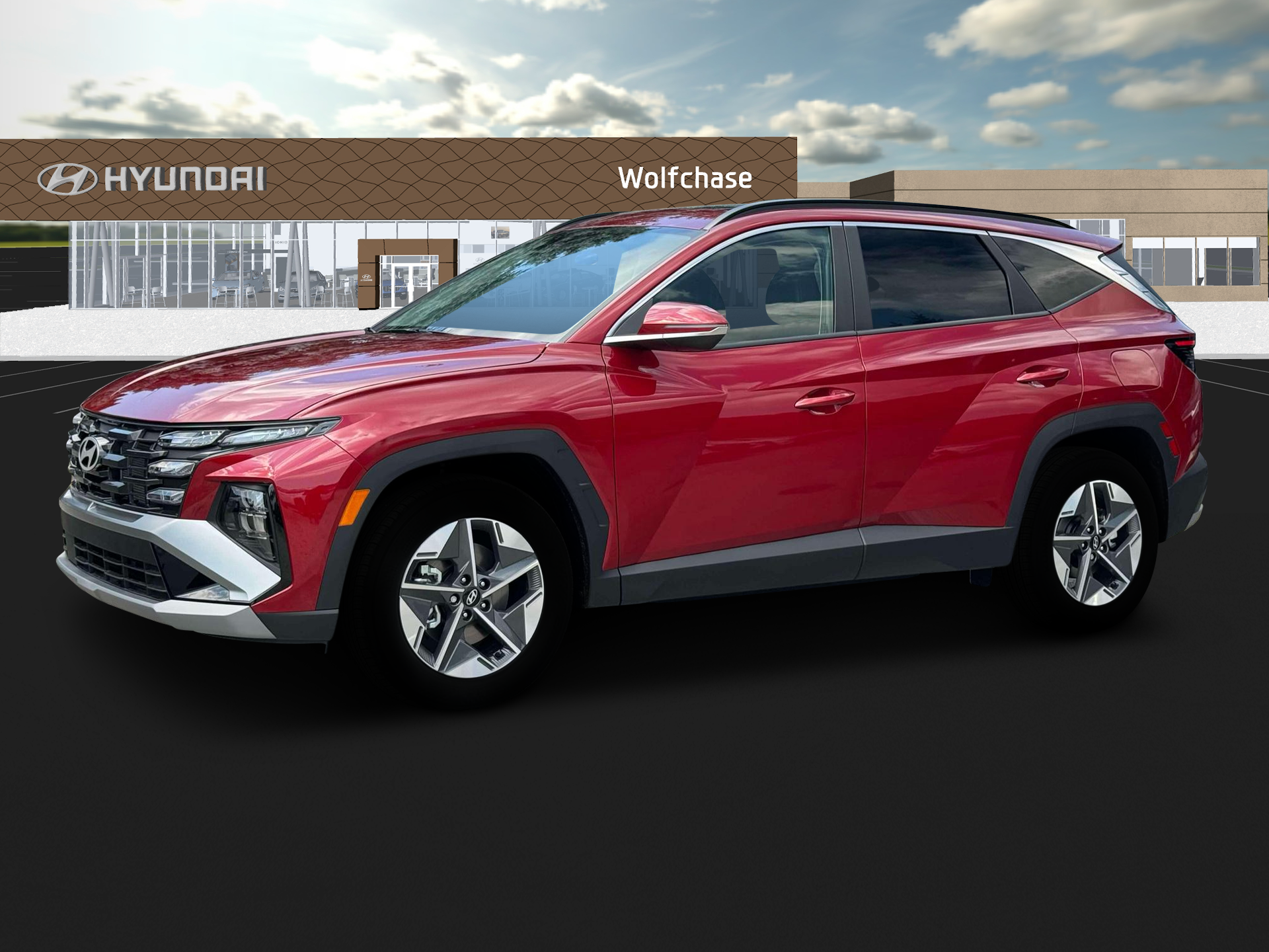 New 2025 Red Hyundai SEL Convenience FWD image 2