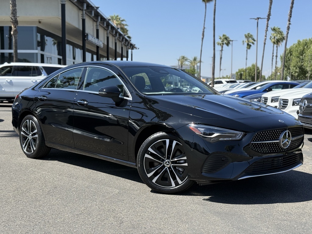 New 2025 Black Mercedes-Benz CLA 250 image 1