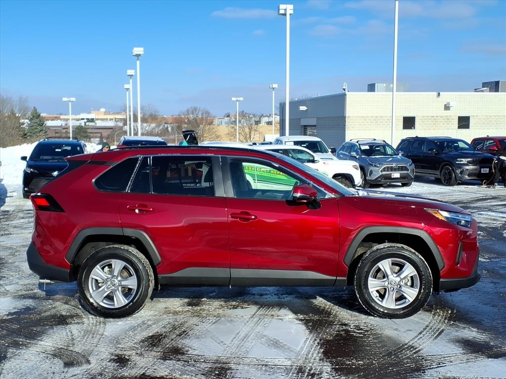 Certified 2025 Toyota RAV4 XLE with VIN 2T3P1RFV2SW542623 for sale in Burnsville, Minnesota