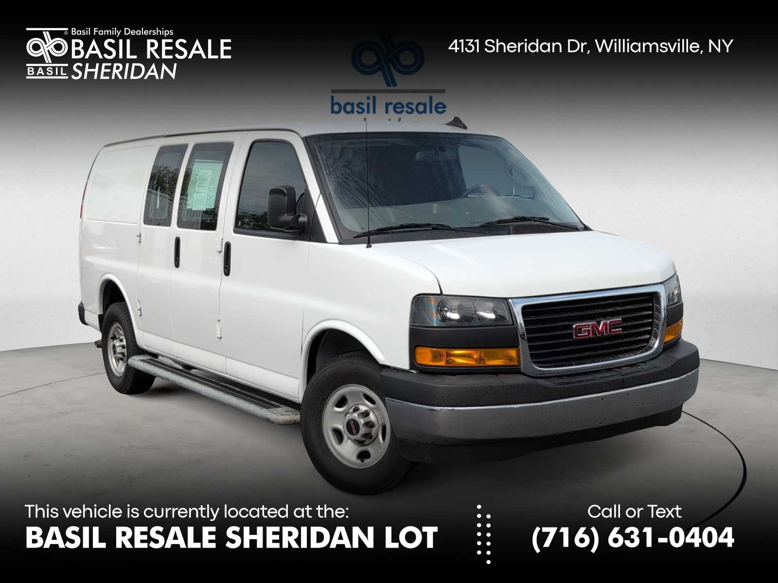 2023 GMC Savana Cargo