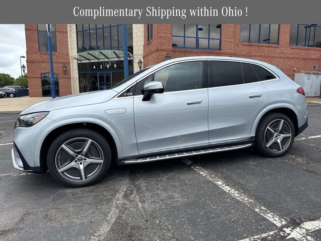 Certified 2025 Mercedes-Benz EQE SUV Base with VIN 4JGGM1CB5SA066011 for sale in Columbus, OH