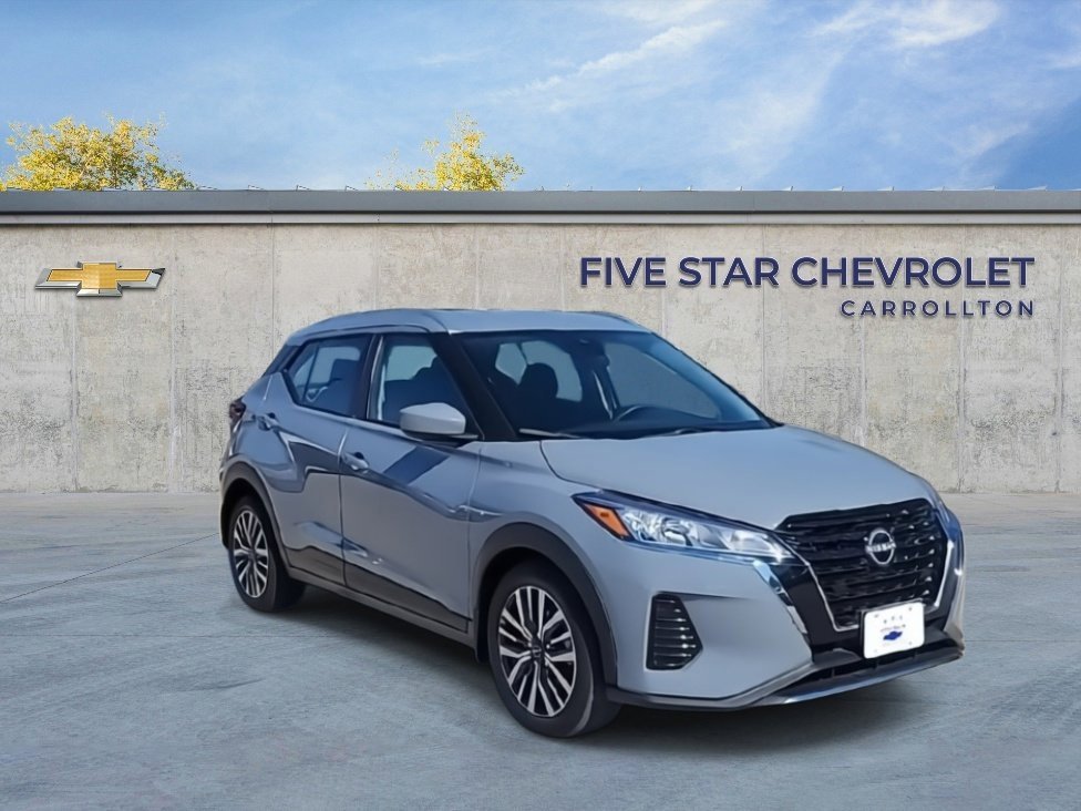 Used 2023 Nissan Kicks SV with VIN 3N1CP5CV8PL515888 for sale in Carrollton, TX