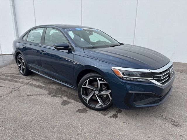Certified 2021 Volkswagen Passat R-Line with VIN 1VWMA7A30MC018905 for sale in Kansas City