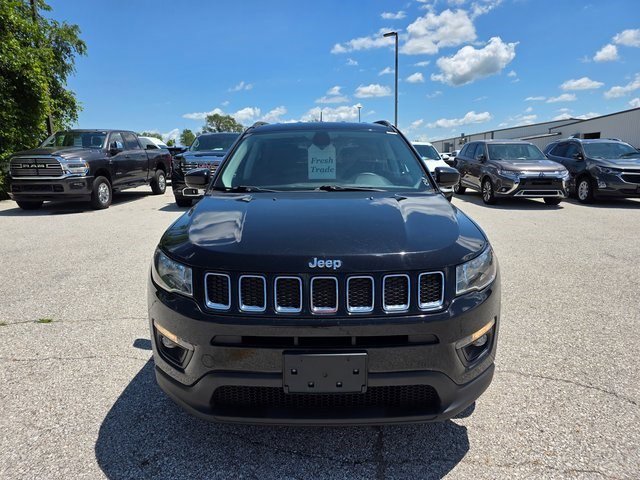Certified 2018 Jeep Compass Latitude with VIN 3C4NJDBBXJT112141 for sale in Indianola, IA