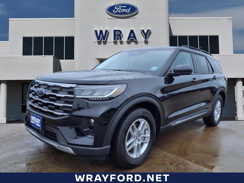 New 2025 Agate Black Metallic Ford Active image 1