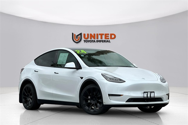 Used 2023 Tesla Model Y Long Range with VIN 7SAYGDEE1PA071343 for sale in Imperial, CA