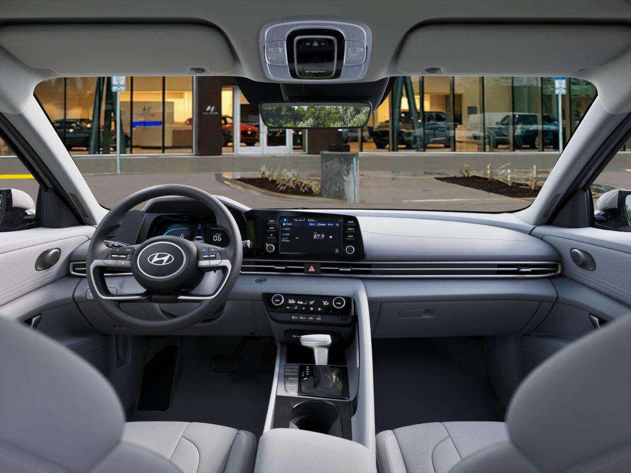 2025 Hyundai Elantra Hybrid Blue photo 9