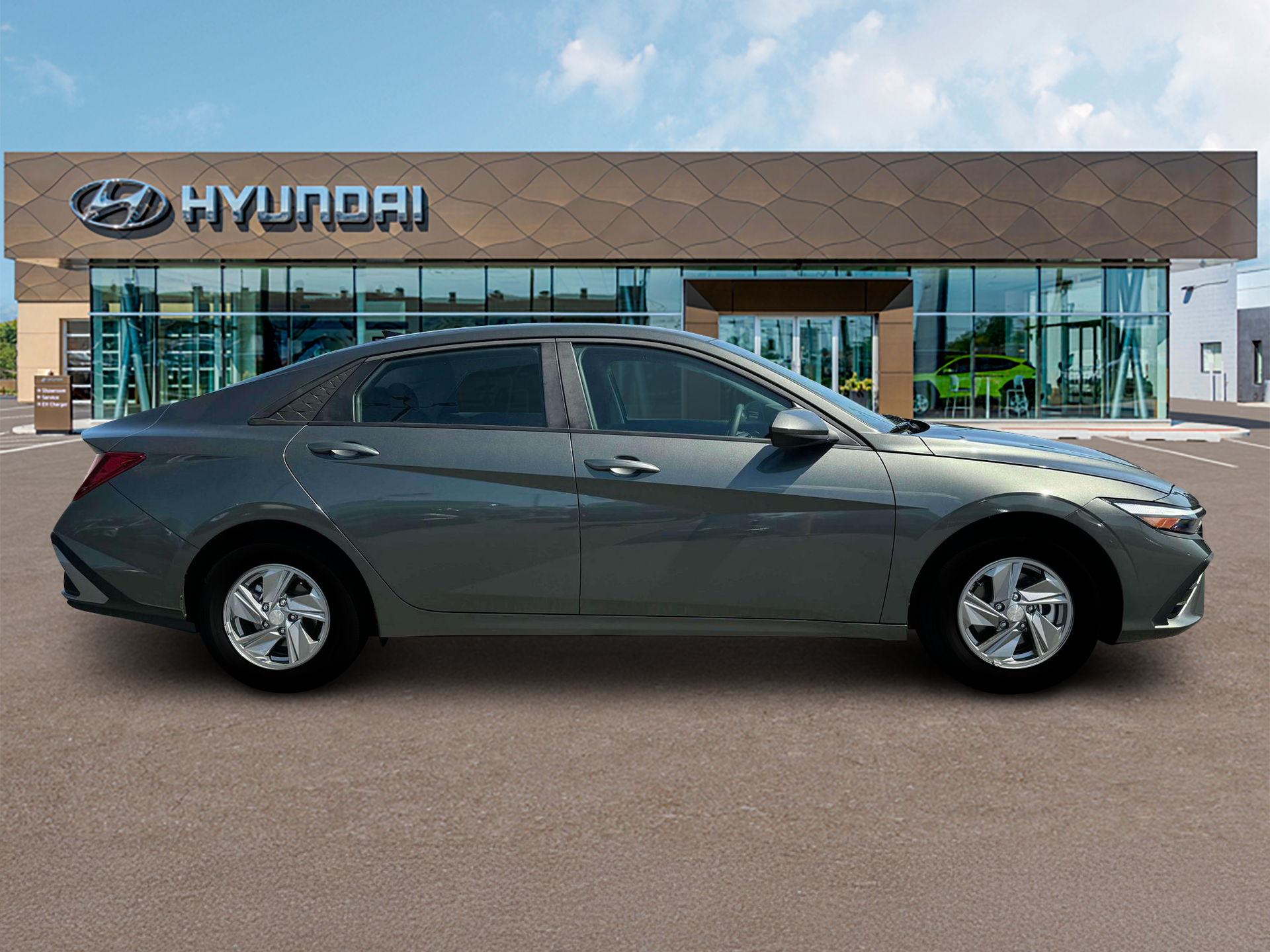 New 2025 Gray Hyundai SE image 9