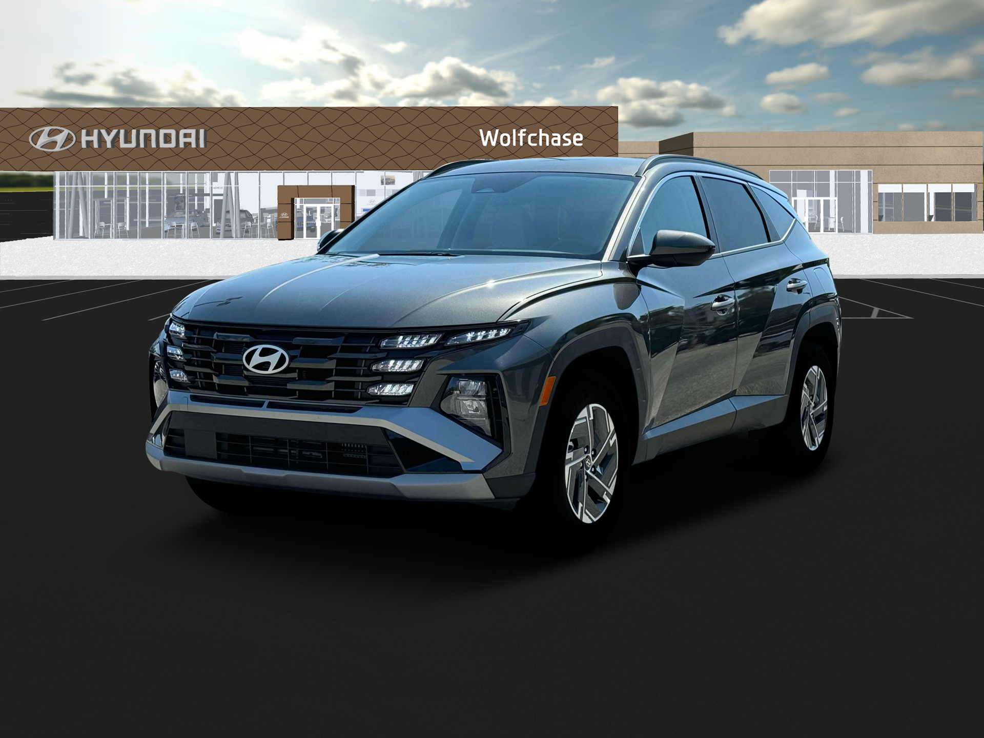New 2025 Gray Hyundai Blue image 1