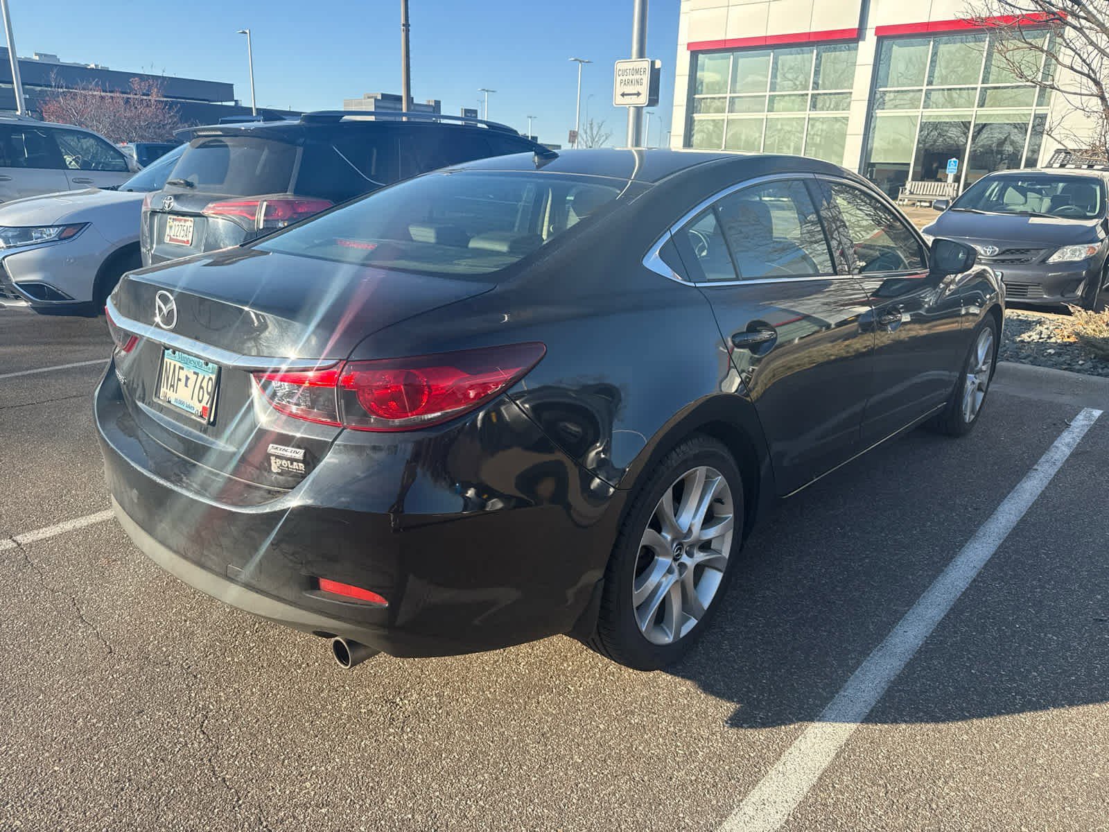 Used 2015 Mazda MAZDA6 i Touring with VIN JM1GJ1V52F1210883 for sale in Golden Valley, MN