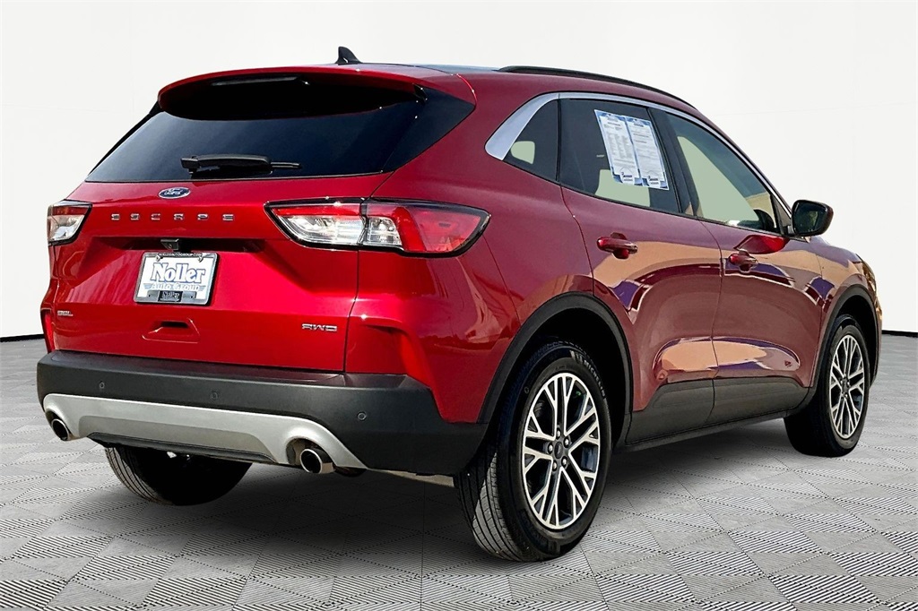 Used 2022 Ford Escape SEL with VIN 1FMCU9H68NUB70827 for sale in Kansas City