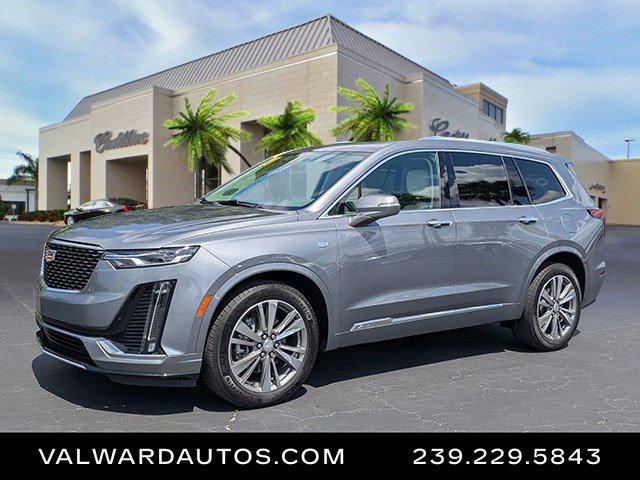 Used 2021 Satin Steel Metallic Cadillac Premium Luxury image 1