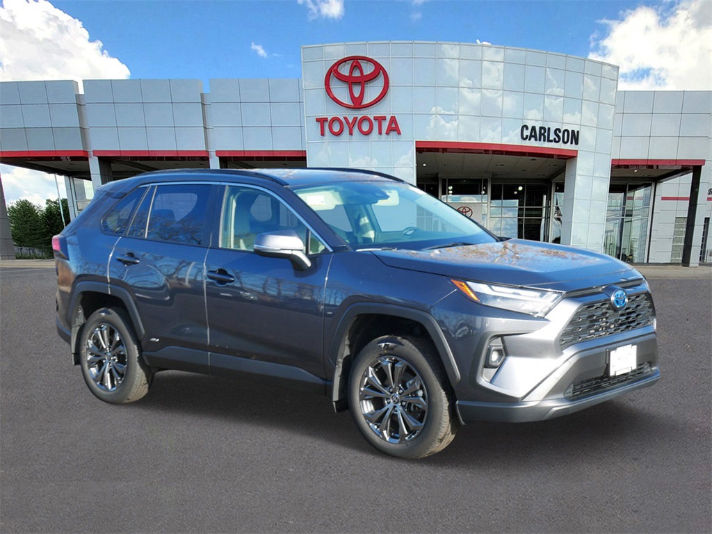 Certified 2022 Toyota RAV4 XLE Premium with VIN JTMB6RFV6ND077406 for sale in Minneapolis, Minnesota