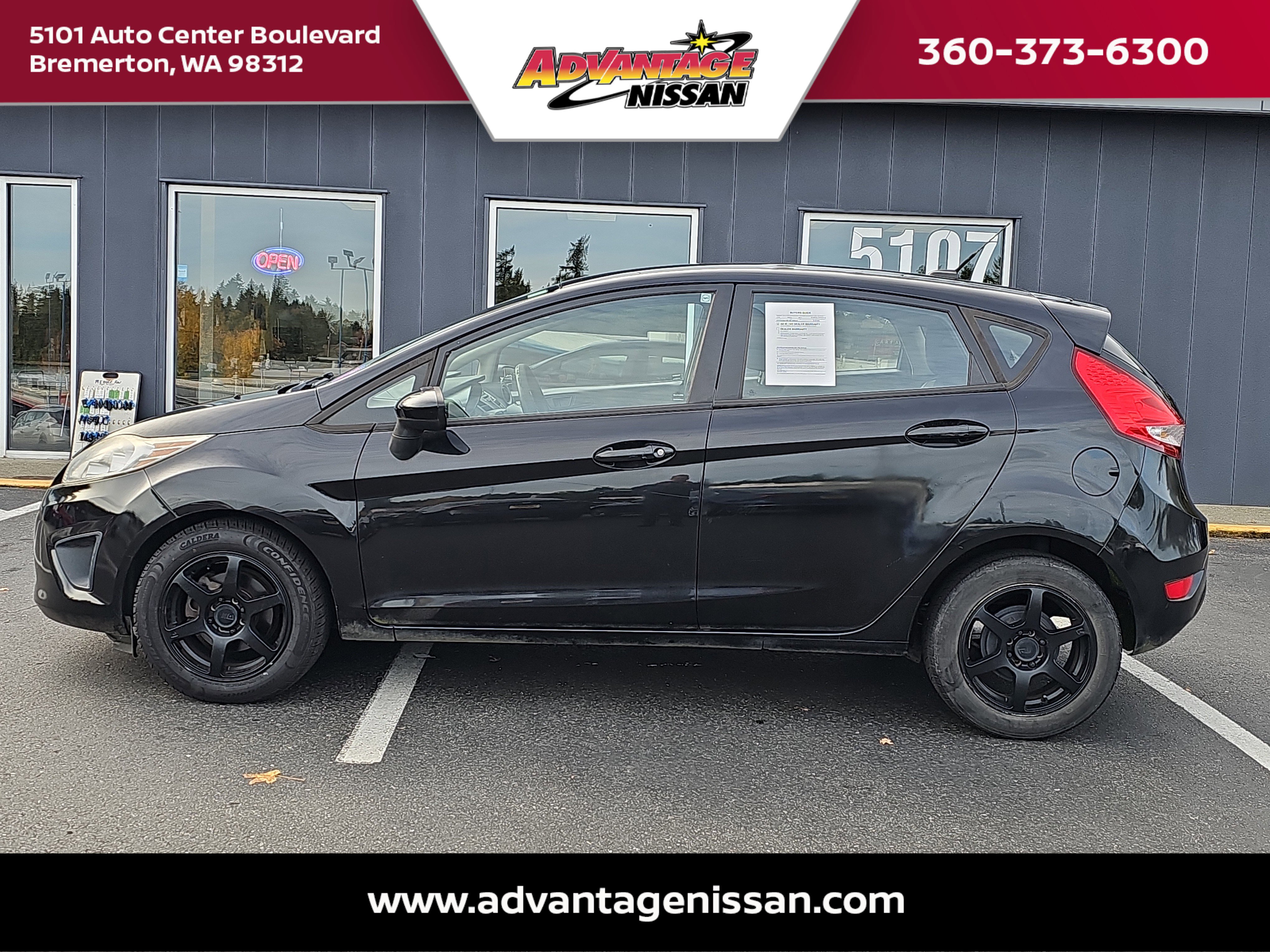 Used 2011 Ford Fiesta SE with VIN 3FADP4EJ1BM229119 for sale in Bremerton, WA