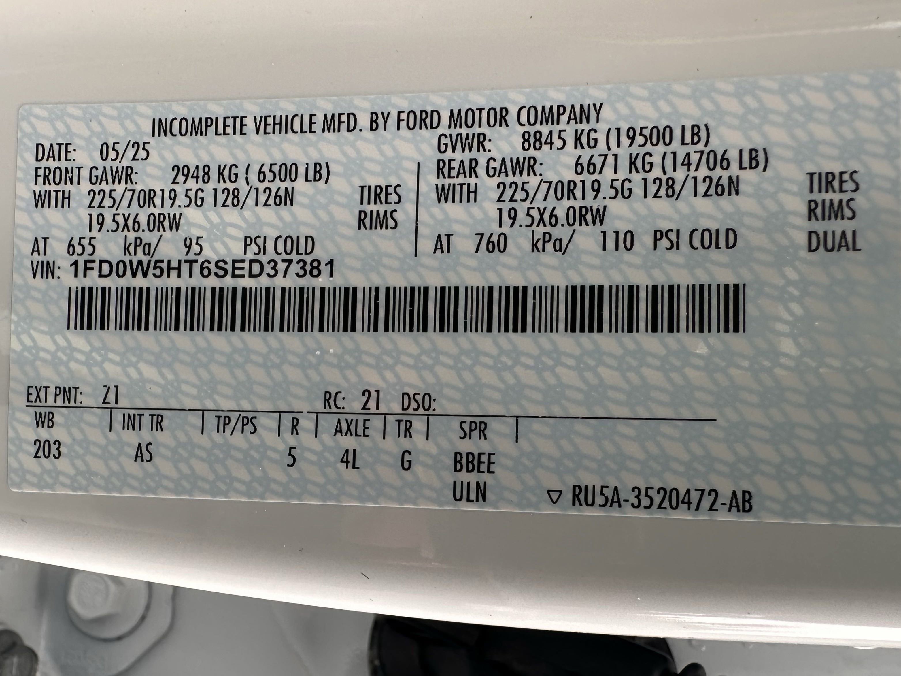 2025 Ford F-550 XL photo 11
