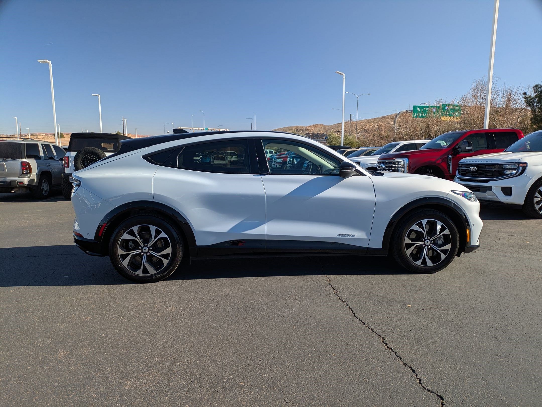Certified 2023 Ford Mustang Mach-E Premium RWD with VIN 3FMTK3RM9PMA06638 for sale in St. George, UT