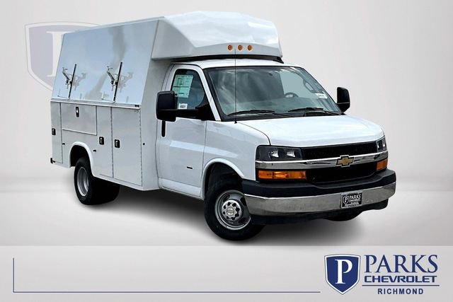 New 2024 Chevrolet Express Cutaway 3500 1WT Regular Wheelbase in