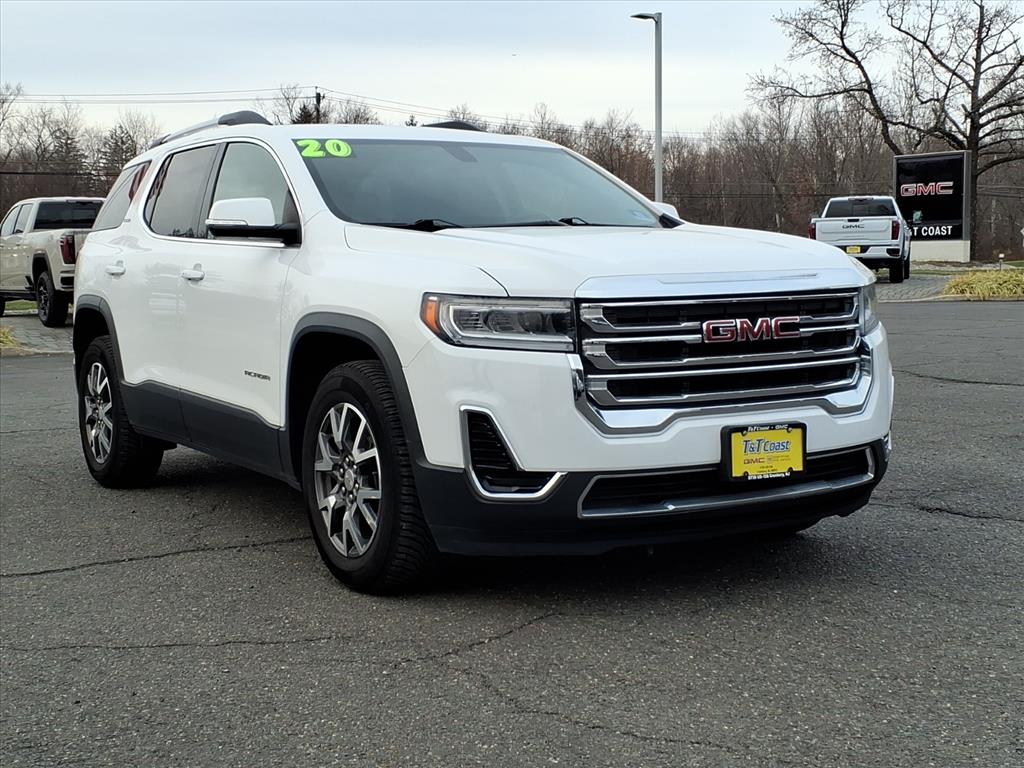 Used 2020 GMC Acadia SLE with VIN 1GKKNRLSXLZ187361 for sale in East Windsor, NJ