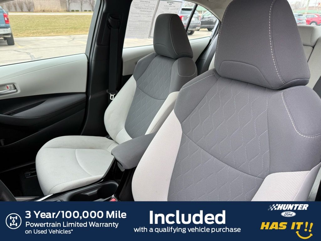 Used 2021 Toyota Corolla LE with VIN 5YFEPMAE1MP205700 for sale in Marion, IN