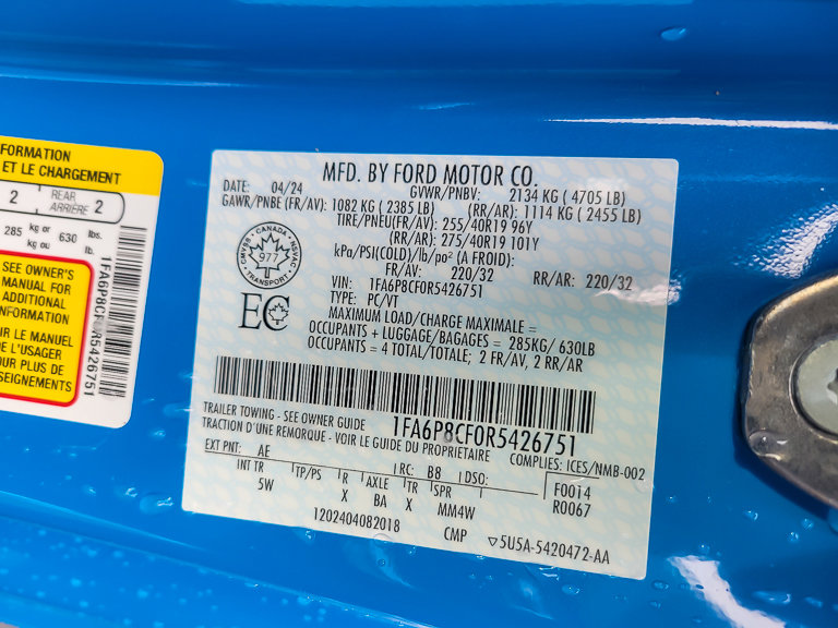 2024 FORD MUSTANG - Image 20