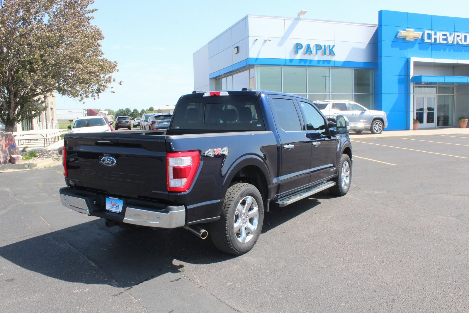 Used 2022 Ford F-150 Lariat with VIN 1FTFW1ED0NFA71424 for sale in Luverne, Minnesota