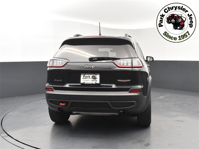 Used 2021 Jeep Cherokee Trailhawk with VIN 1C4PJMBX2MD101973 for sale in Burnsville, Minnesota