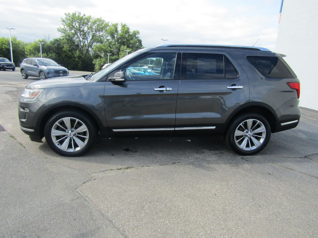 Used 2018 Ford Explorer Limited with VIN 1FM5K8F8XJGB97971 for sale in Racine, WI