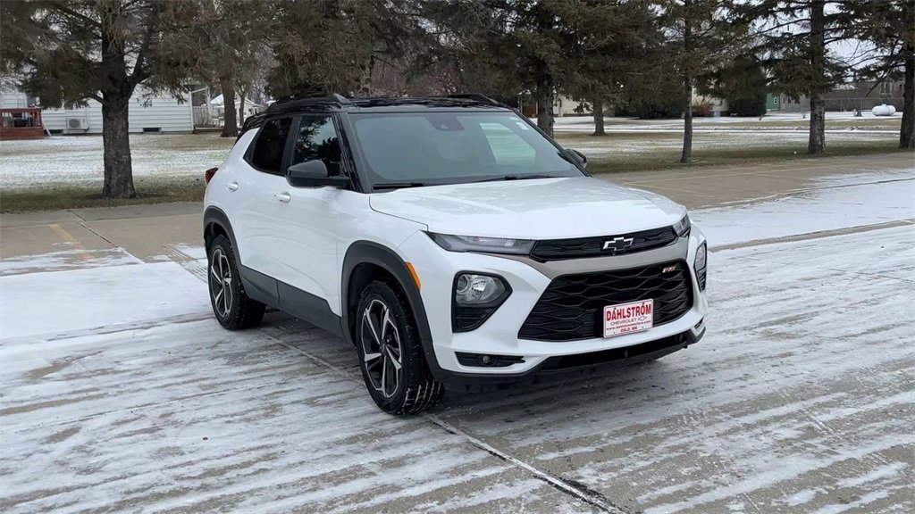 Used 2022 Chevrolet Trailblazer RS with VIN KL79MUSL7NB019213 for sale in Oslo, Minnesota