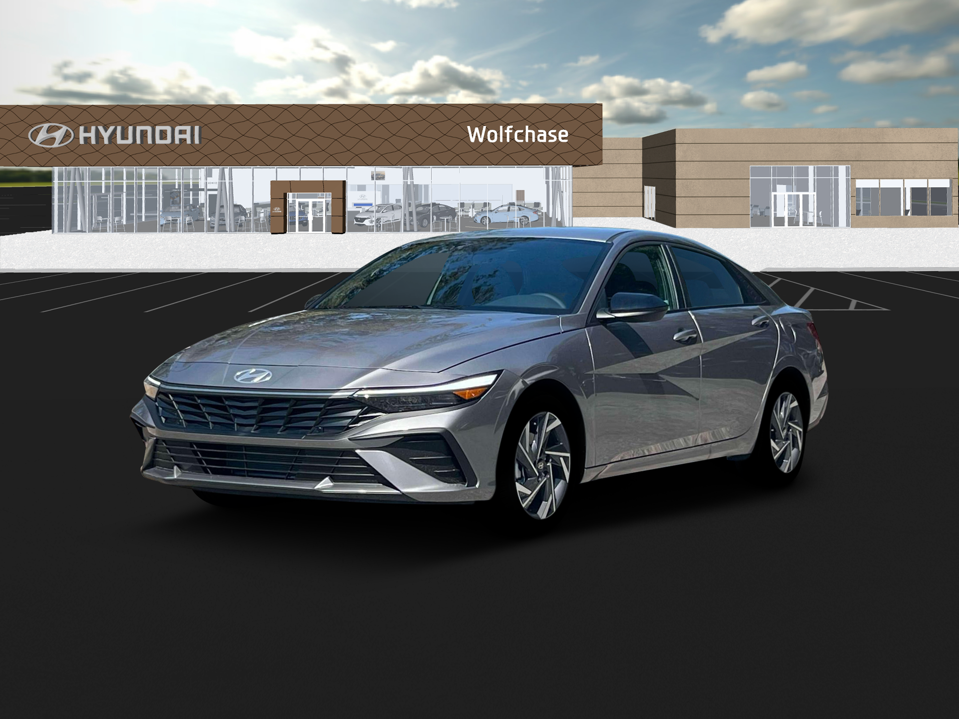 New 2025 Gray Hyundai SEL Sport image 1