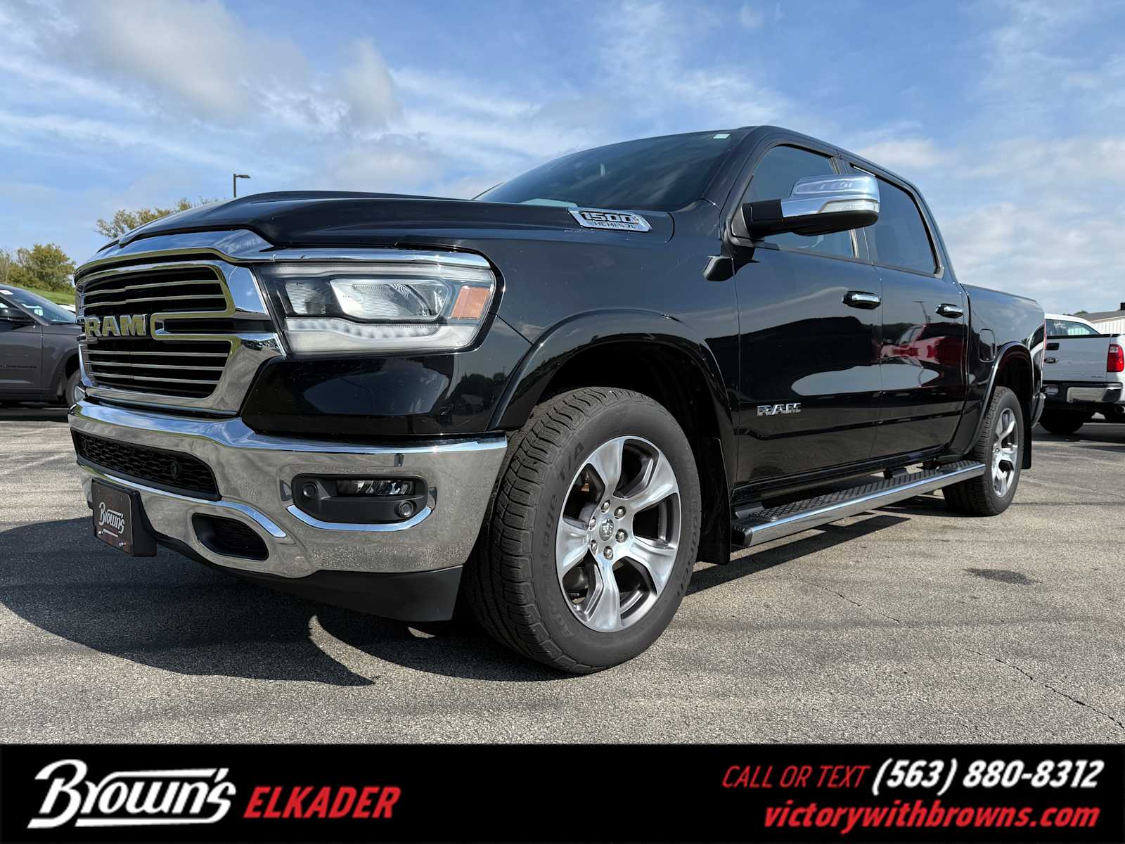 Pre-Owned 2019 Ram 1500 Laramie Crew Cab Pickup in Guttenberg