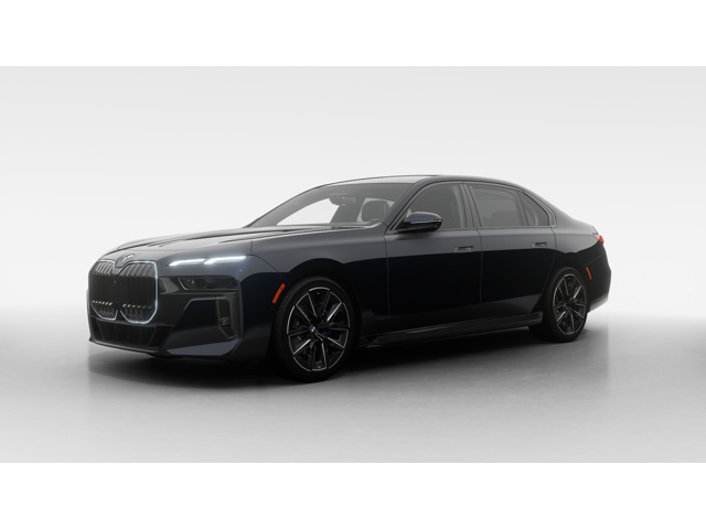 New 2025 Carbon Black Metallic BMW 740i image 1