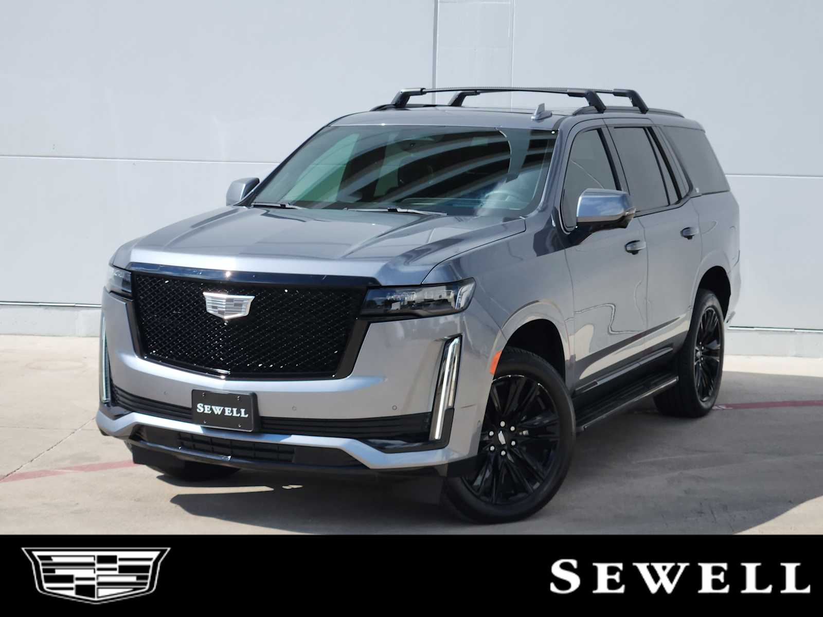 Certified Used 2022 Satin Steel Metallic Cadillac Sport Platinum image 1