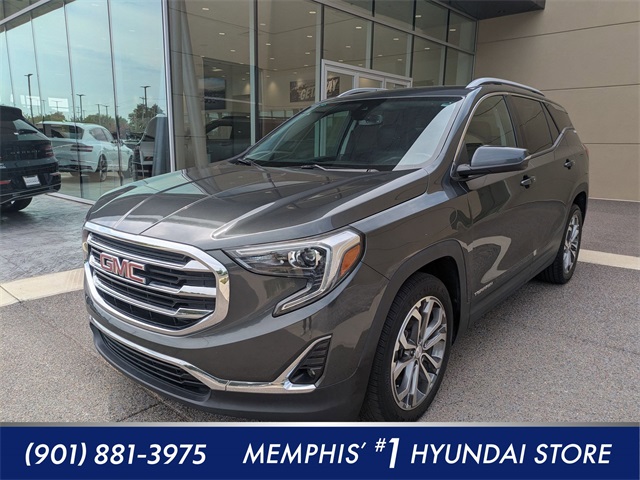 Used 2021 Gray GMC SLT image 1