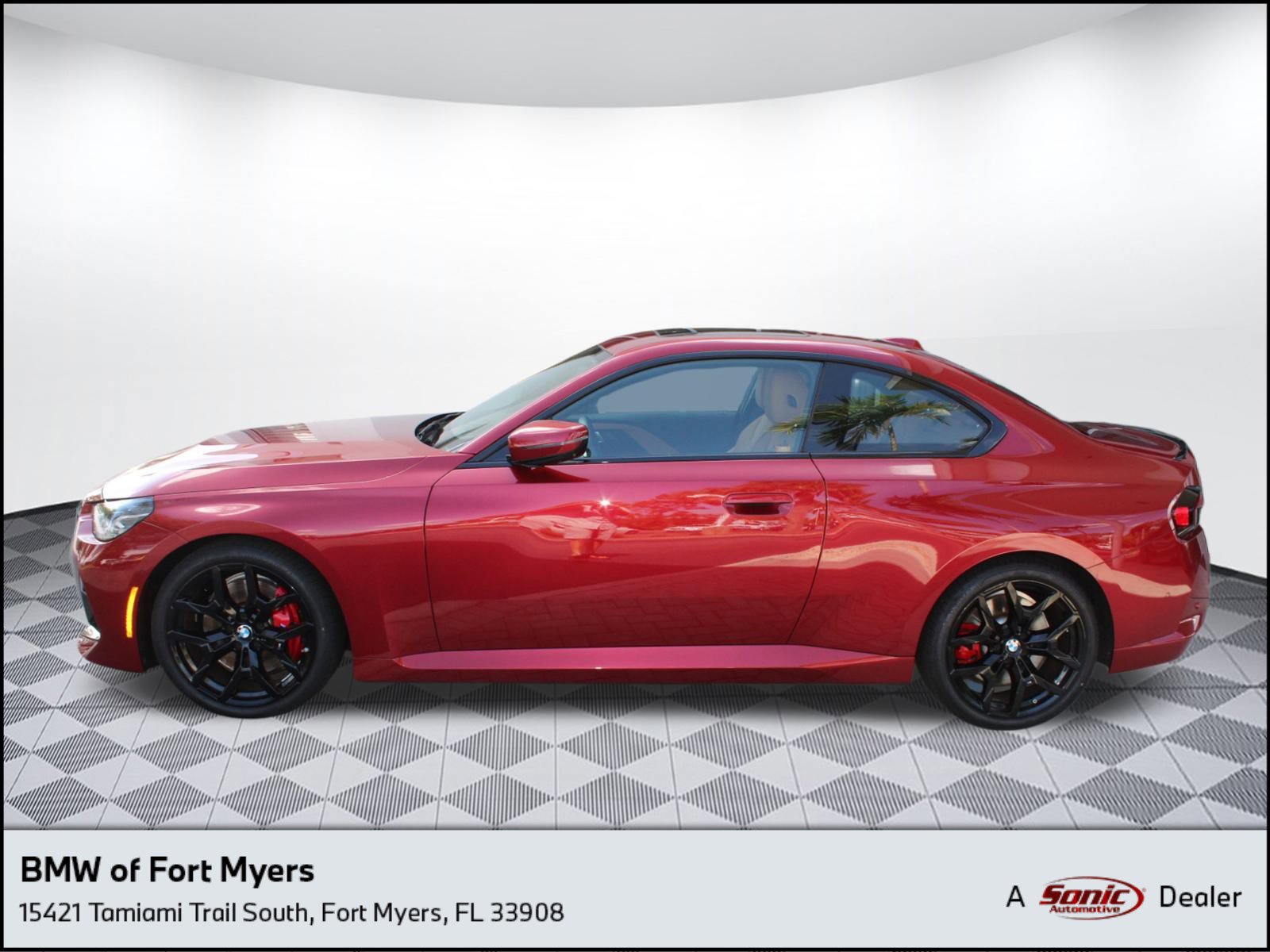 Used 2025 Vegas Red Metallic BMW 230i image 1