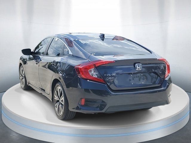 Used 2017 Honda Civic EX-L with VIN 2HGFC1F8XHH656350 for sale in Deerfield Beach, FL
