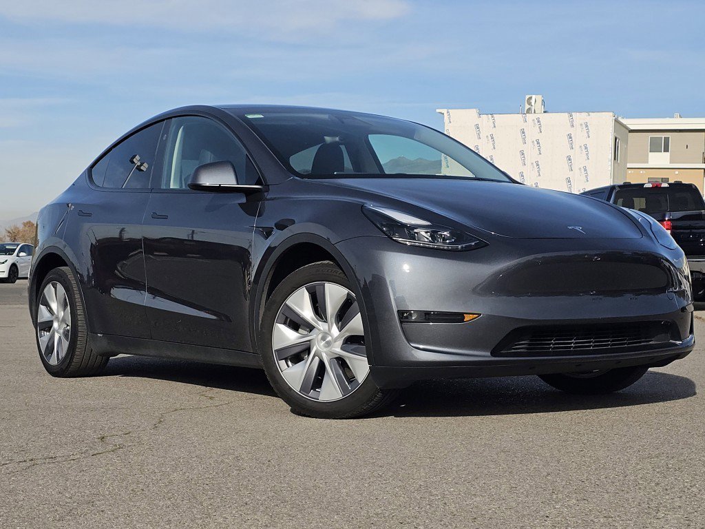 Used 2023 Tesla Model Y Long Range with VIN 7SAYGDEE0PA203024 for sale in Bountiful, UT