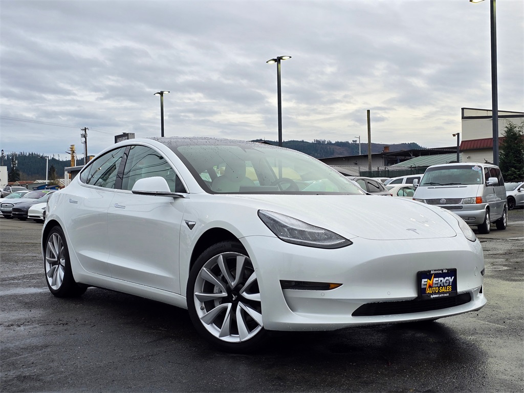 Used 2020 Tesla Model 3 Base with VIN 5YJ3E1EA1LF741320 for sale in North Bend, WA