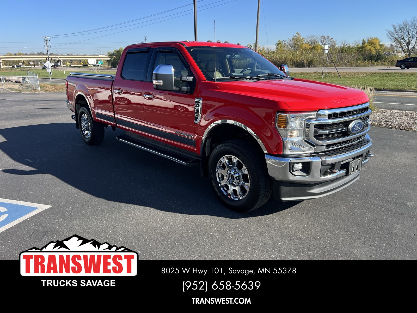 Used 2022 Ford F-350 Super Duty Lariat with VIN 1FT8W3BT0NEE87849 for sale in Minneapolis, Minnesota