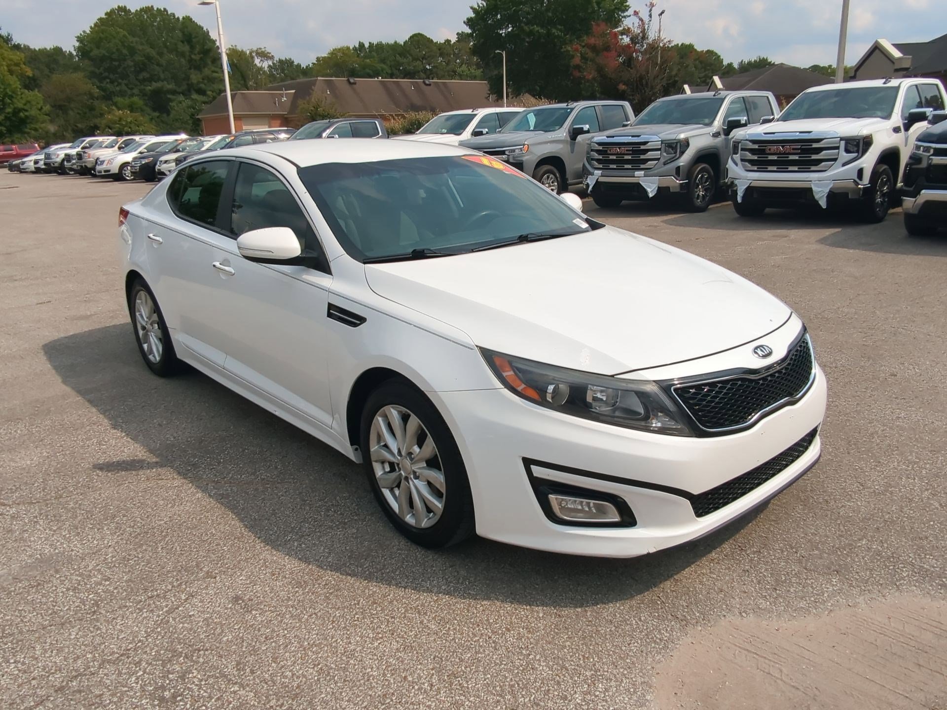 Used 2015 Kia Optima LX with VIN 5XXGM4A77FG507538 for sale in Jackson, TN