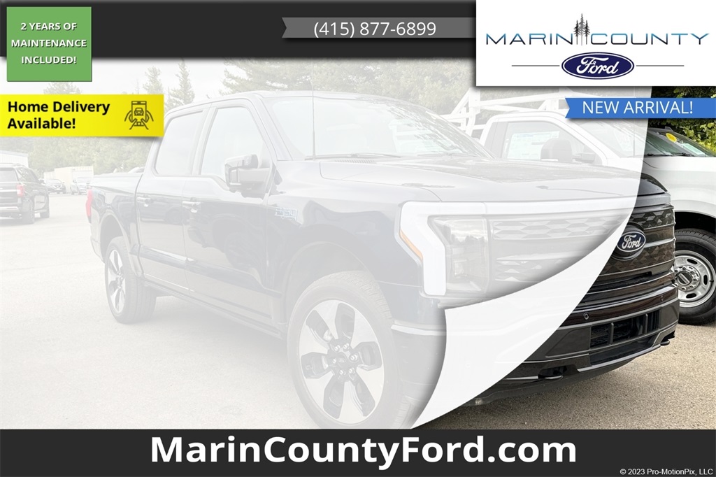 Used 2024 Ford F-150 Lightning Platinum with VIN 1FT6W7L79RWG12380 for sale in Novato, CA