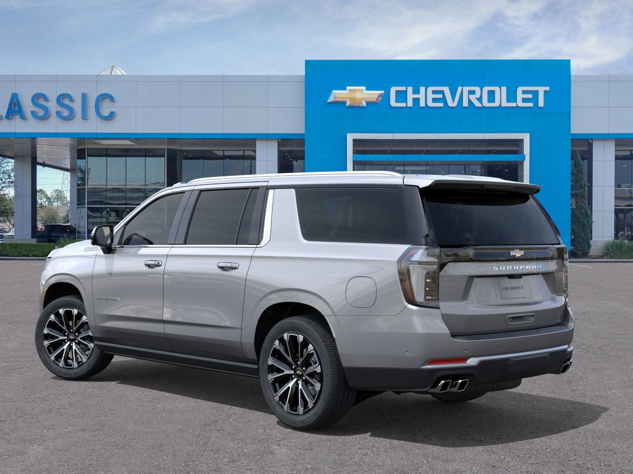 2025 Chevrolet Suburban High Country Gray at Classic Elite Chevrolet Sugar Land