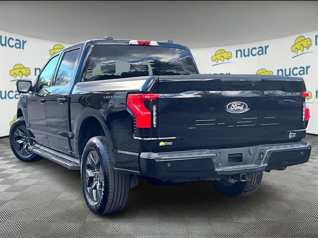 Used 2025 Ford F-150 Lightning Flash with VIN 1FT6W3LU6SWG17380 for sale in Plymouth, NH